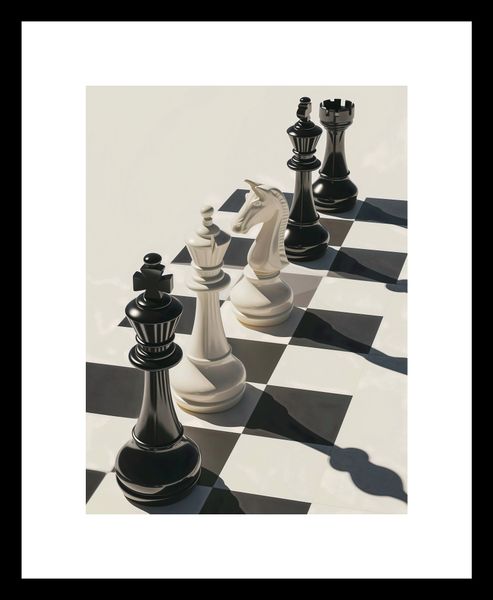 Plakat 15x20cm Szach i Mat zdjęcie 3