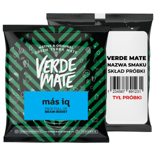 Verde Mate Green Más IQ 50 g zdjęcie 4