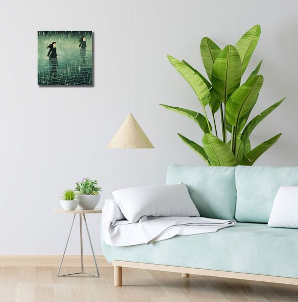 Obraz 30x30cm Pośród Ciszy zdjęcie 2