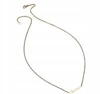 Naszyjnik stal nierdzewna mama złoty n387