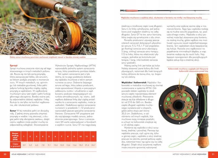 Atlas WĘDKARSKI Sprzęt Porady Opisy Gatunków SBM (TW) zdjęcie 2