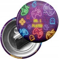 Magnes na lodówkę z otwieraczem GAMER GAMEPAD GAMBLING GRY