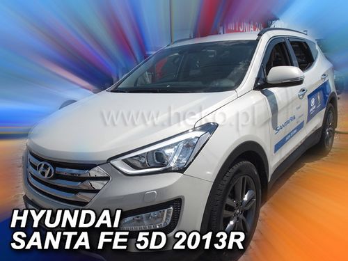 Owiewki Hyundai SANTA FE III 2012-2018r. Z TYŁAMI na Arena.pl