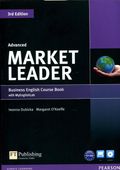 Market Leader 3Ed Advanced SB z DVD +MyEngLab Cotton David