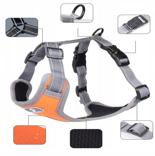 SZELKI DLA MAŁEGO PSA BEZUCISKOWE MOCNE GUARD M na Arena.pl