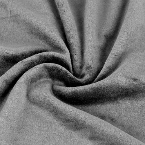 ZESTAW 4 SZT. POKROWIEC NA KRZESŁO SZARY WELUR ELASTYCZNY GRUBY POKROWCE na Arena.pl