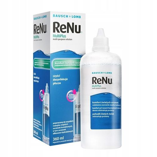 PŁYN DO SOCZEWEK RENU MULTIPLUS 360 ML BAUSCH&LOMB na Arena.pl