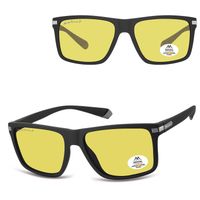 Rozjaśniające żółte okulary z polaryzacją do jazdy nocą MP197E