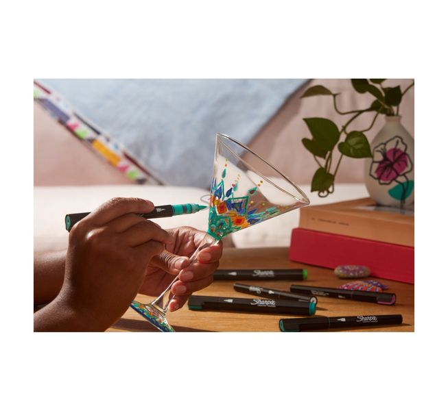 markery akrylowe creative brush 5szt 1824 zdjęcie 16