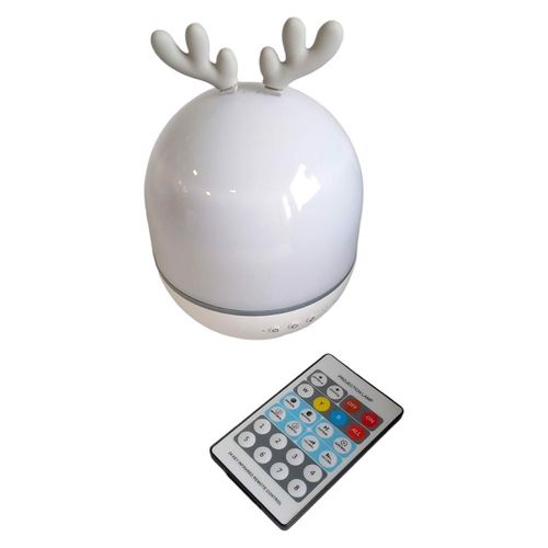 Lampka nocna LED projektor Jeleń z pilotem na Arena.pl