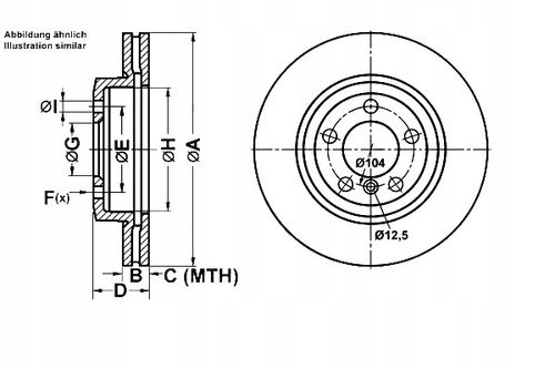 TARCZA HAM PRZOD 325X25 V POWER DISC ATE na Arena.pl