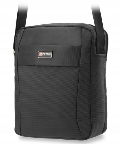 TORBA NA RAMIĘ DUŻA Saszetka LISTONOSZKA Męska Pojemna SOLIDNA Z PASKIEM na Arena.pl