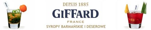 GIFFARD Syrop barmański Wanilia 1L koktajle drinki na Arena.pl