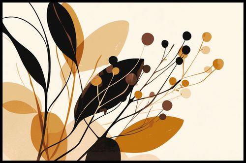 Plakat 91,5x60cm Jesienne Sylwety na Arena.pl