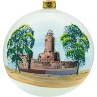 Bombka okrągła ze stojakiem: Kołobrzeg