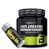 Biotech Creatine Monohydrate 500g Monohydrat kreatyny + PRÓBKA GRATIS