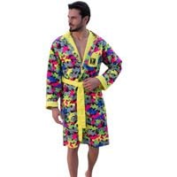 Szlafrok męski Pierre Cardin Paris z kapturem kamuflaż basen- siłownia