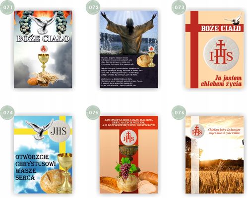 BANER NA BOŻE CIAŁO dekoracja OŁTARZA gotowy wzór na Arena.pl