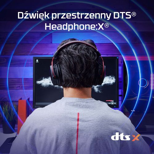 Słuchawki bezprzewodowe nauszne HyperX Cloud Alpha Wireless na Arena.pl