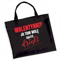 TORBA NA ZAKUPY PREZENT NA WALENTYNKI PREZENT DZIEŃ KOBIET PREZENT DLA NIEJ