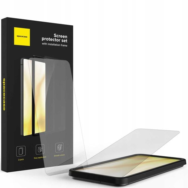 Spacecase Screen Protector Set Clear Galaxy S24/S25 zdjęcie 9