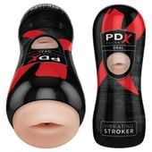 Masturbator oralny wibrujący PDX Elite Vibrating Oral Stroker Light