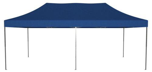Pawilon handlowy ekspresowy - 3x6 m - 3 ściany - niebieski na Arena.pl
