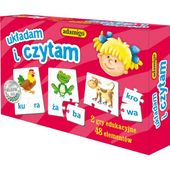 układanka edukacyjna układam i czytam 6618