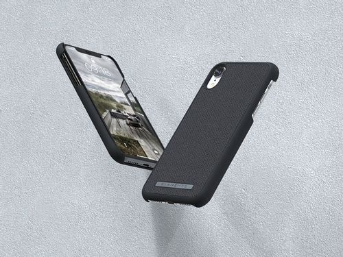 Materiałowe etui do iPhone XR (Dark Grey) na Arena.pl