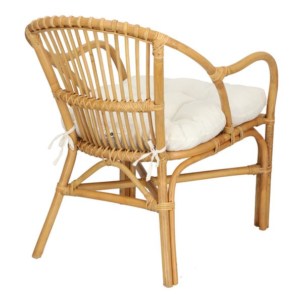 Fotel Neta rattan naturalny zdjęcie 5