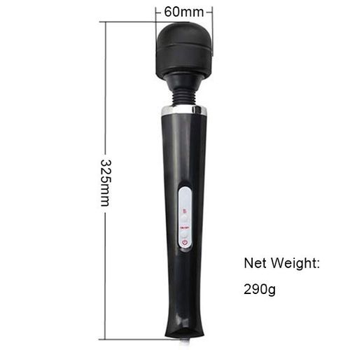 stymulator magic massager wand cable 110 240v black 10 function na Arena.pl