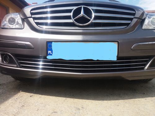 Mercedes B W245 - Listwy CHROM GRILL atrapa Tuning na Arena.pl