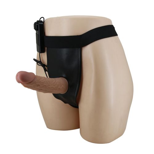 pretty love   harness briefs  draven strap on 6,8 dildo vibration na Arena.pl