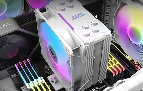 Chłodzenie CPU DARKFLASH Z4 PRO MIST (białe) na Arena.pl