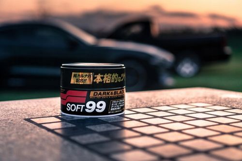 Soft99 DARK BLACK WAX TWARDY WOSK SAMOCHODOWY CARNAUBA CIEMNY LAKIER POŁYSK na Arena.pl