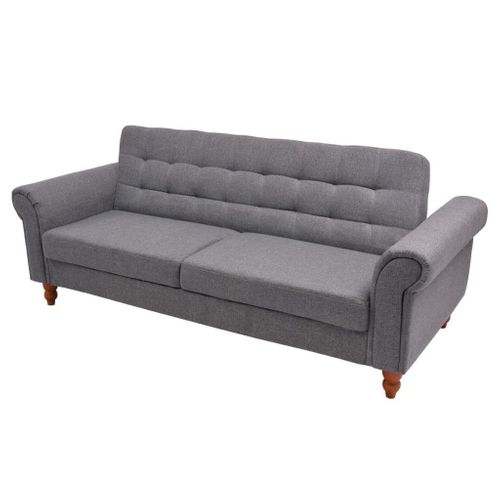 VidaXL Sofa z szarego materiału na Arena.pl