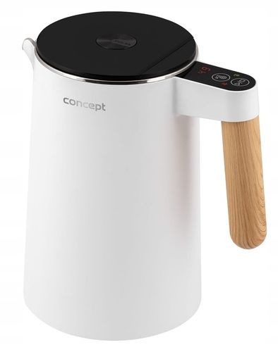 Czajnik elektryczny CONCEPT RK3300 1,5L regulacja temperatury biały 2200W na Arena.pl