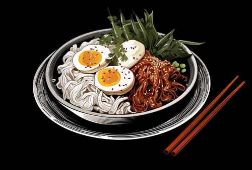 Plakat 60x40cm Ramen w Sztuce na Arena.pl