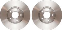 ZESTAW TRW TARCZE + KLOCKI PRZÓD FORD FOCUS II MK2 278 mm