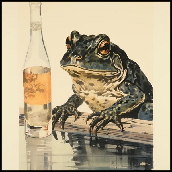 Plakat 100x100cm Refleksje Błotniaka zdjęcie 2
