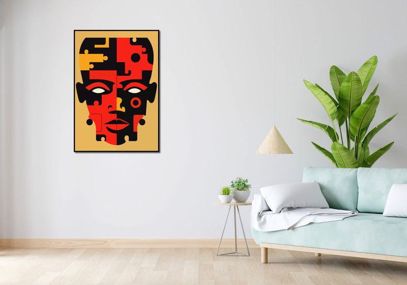 Plakat 70x100cm Puzzle Tożsamości zdjęcie 4