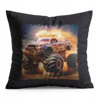 PODUSZKA CZARNA PREZENT - AUTO MONSTER TRUCK
