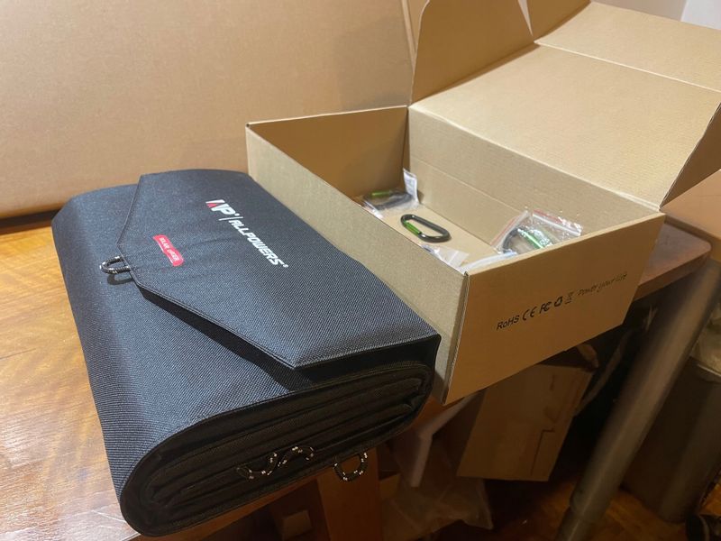 Panel SOLARNY Fotowoltaika 100W CAMPING NAMIOT zdjęcie 11