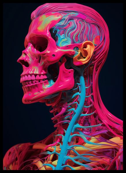 Plakat 39,5x55cm Anatomia Koloru zdjęcie 2