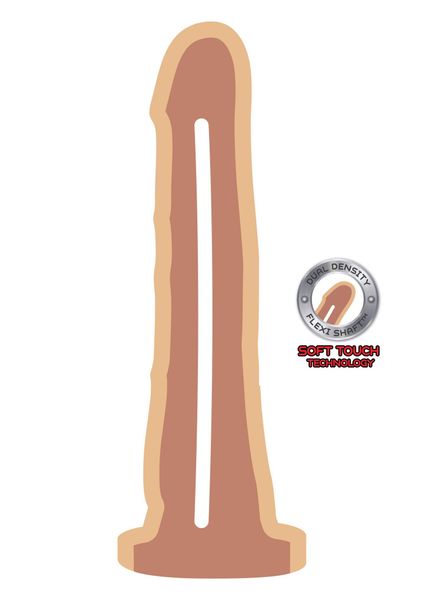 Dual Density Dong 7.5 Inch Light Skin Tone zdjęcie 3