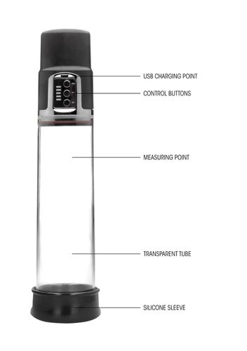 Shots Pumped Premium Rechargeable Automatic Pump Transparent na Arena.pl