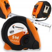 MIARA ZWIJANA TAŚMA Z BLOKADĄ MIARKA METRÓWKA 5m
