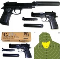 Pistolet na kulki BERETTA Pistolety Broń Karabiny + TARCZA