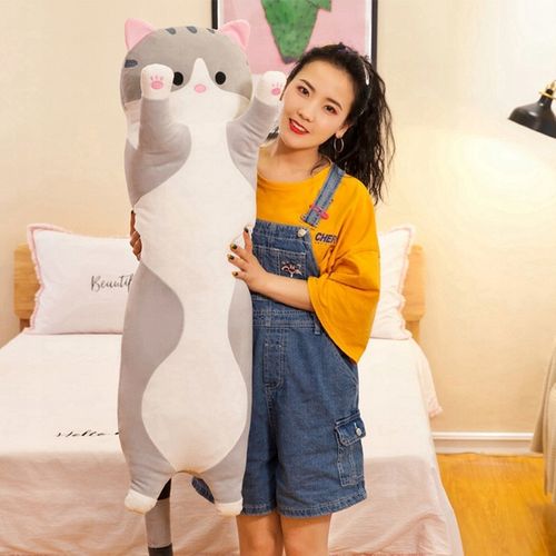 PODUSZKA 130 CMPLUSZOWY KOTEK PLUSZOWA MASKOTKA KOT PLUSZAK na Arena.pl
