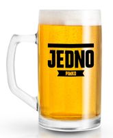 Kufel Do Piwa „Jedno Piwo” 500 Ml – Humorystyczny Prezent
